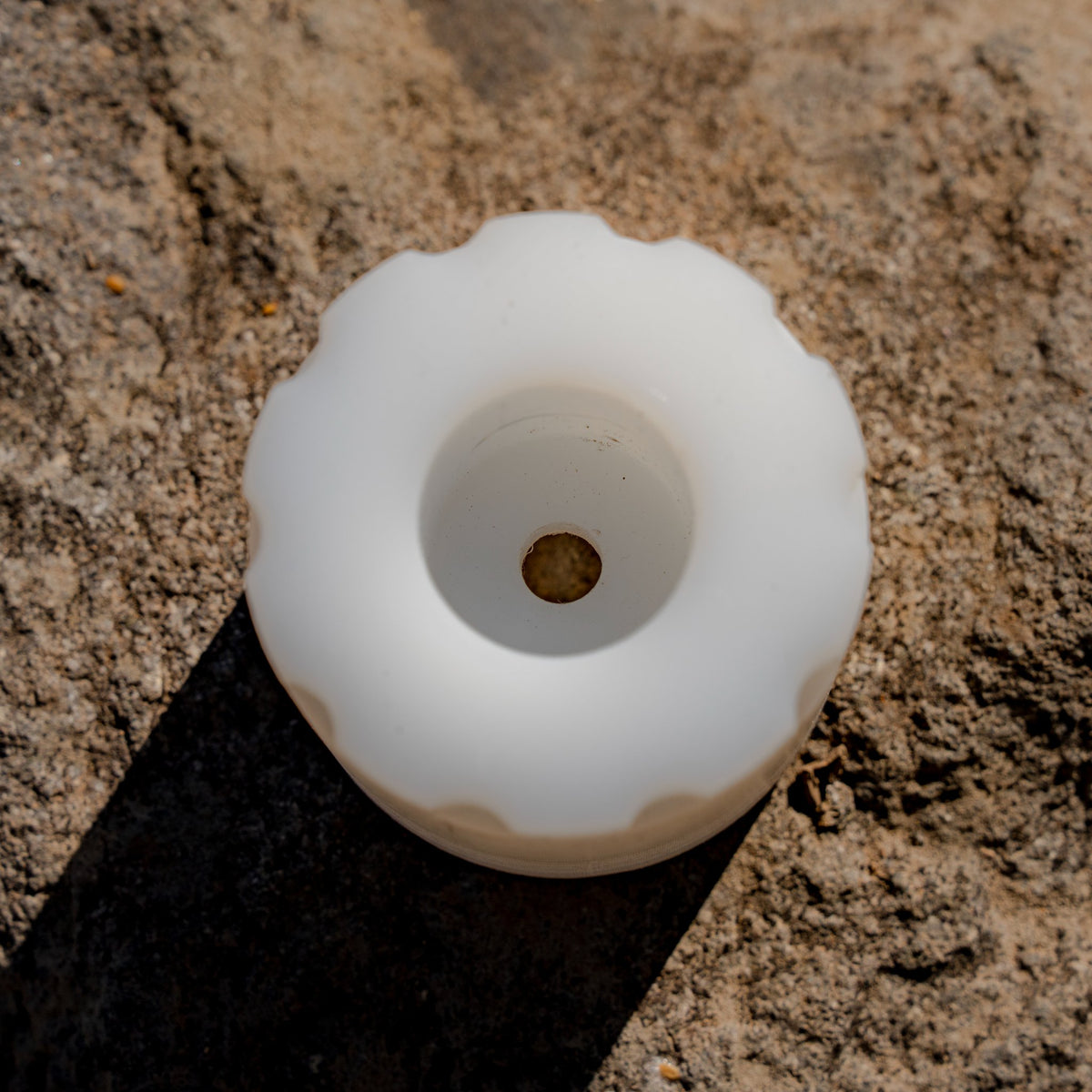 Military adapter only on a rock
