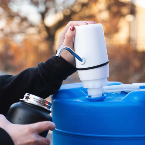 55 Gallon Barrel Drum Adapter Kit & Water Pump