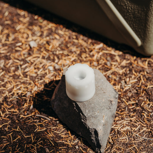 Wavian adapter on a rock in nature